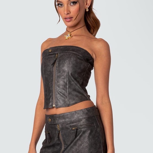 NWOT Edikted corset top S - Picture 3 of 8